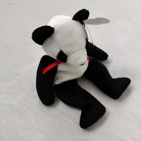 TY Beanie RARE original baby Fortune panda bear - Picture 3 of 7